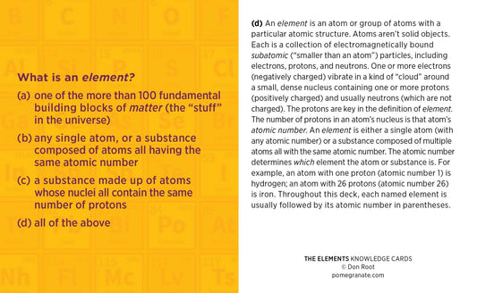 The Elements: Periodic Quiz