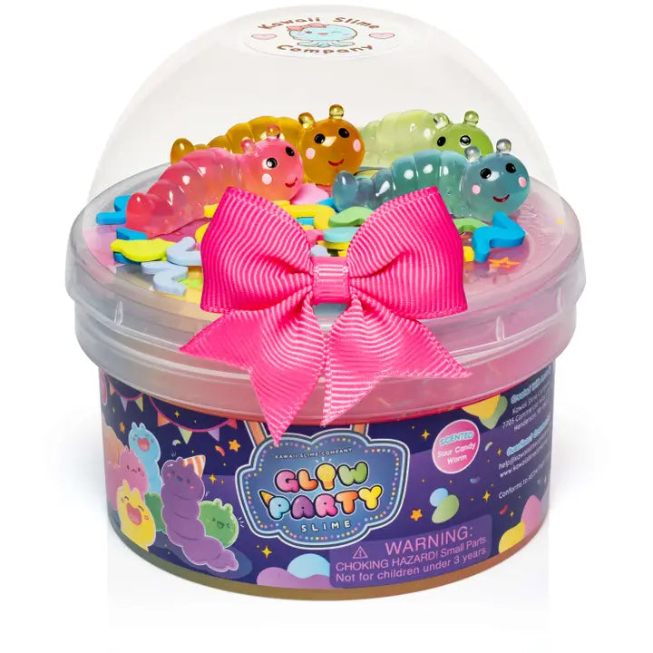 Glow Party Worm Slime