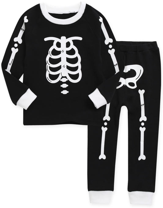 Kids Skeleton PJ Set