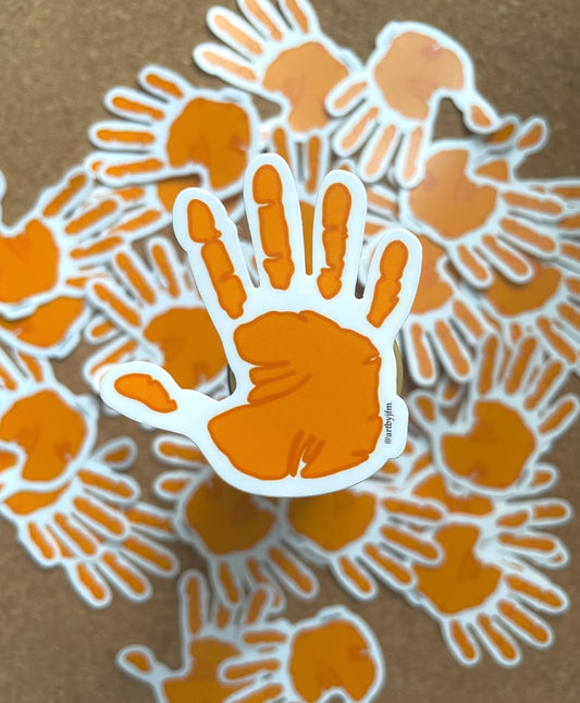 Orange Every Child Matters Sticker