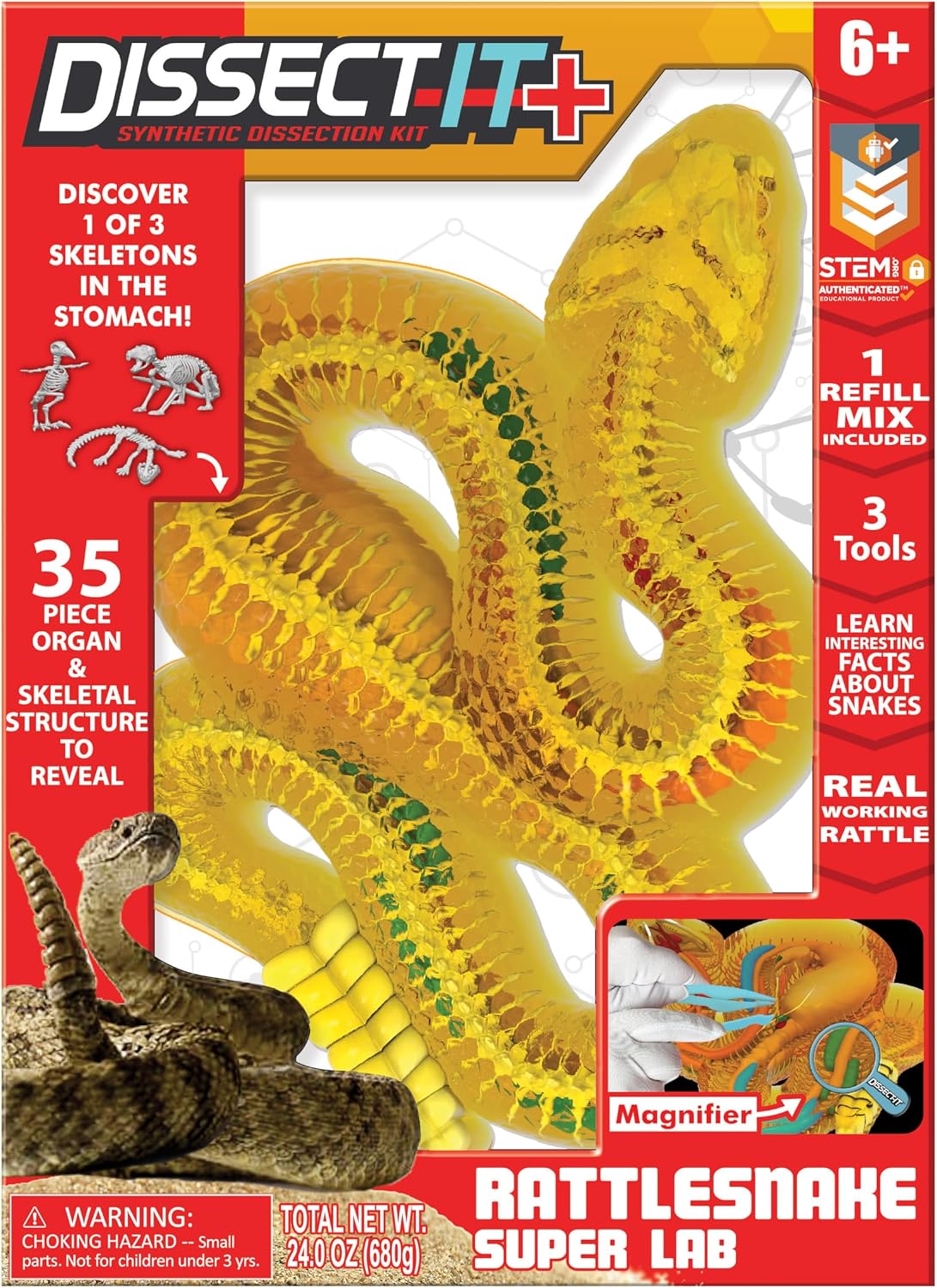 Dissect It Rattlesnake
