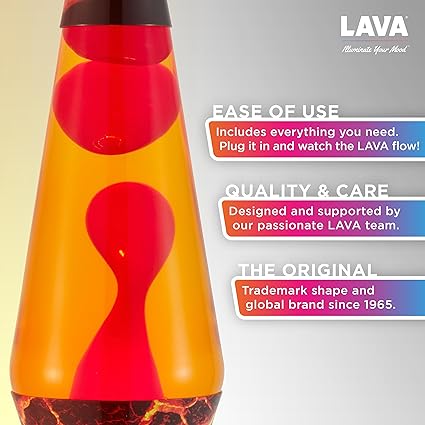 14.5" Erupting Crater Lava Lamp