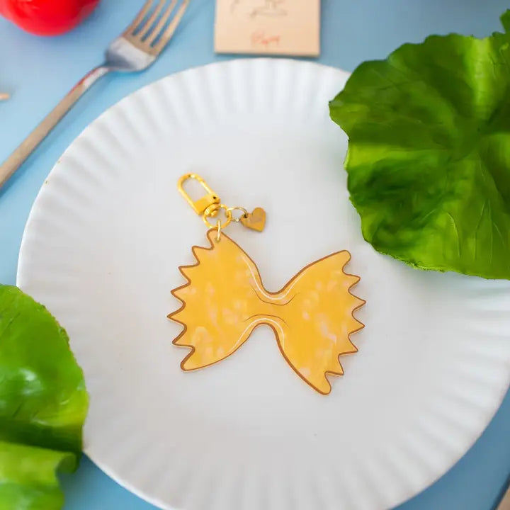 Farfalle Pasta Keychain
