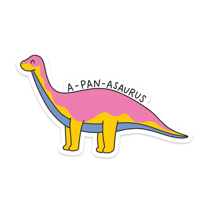 A-Pan-Asaurus Pride Sticker