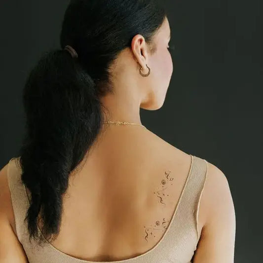 Celestial Tattoo Pair