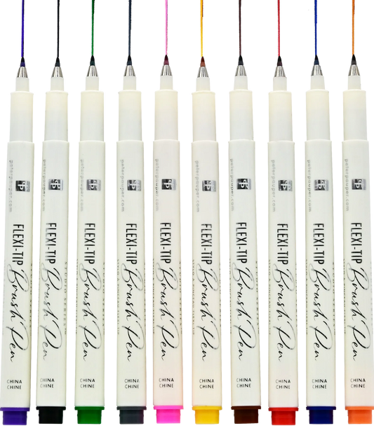 Flexi-Tip Brush Pens