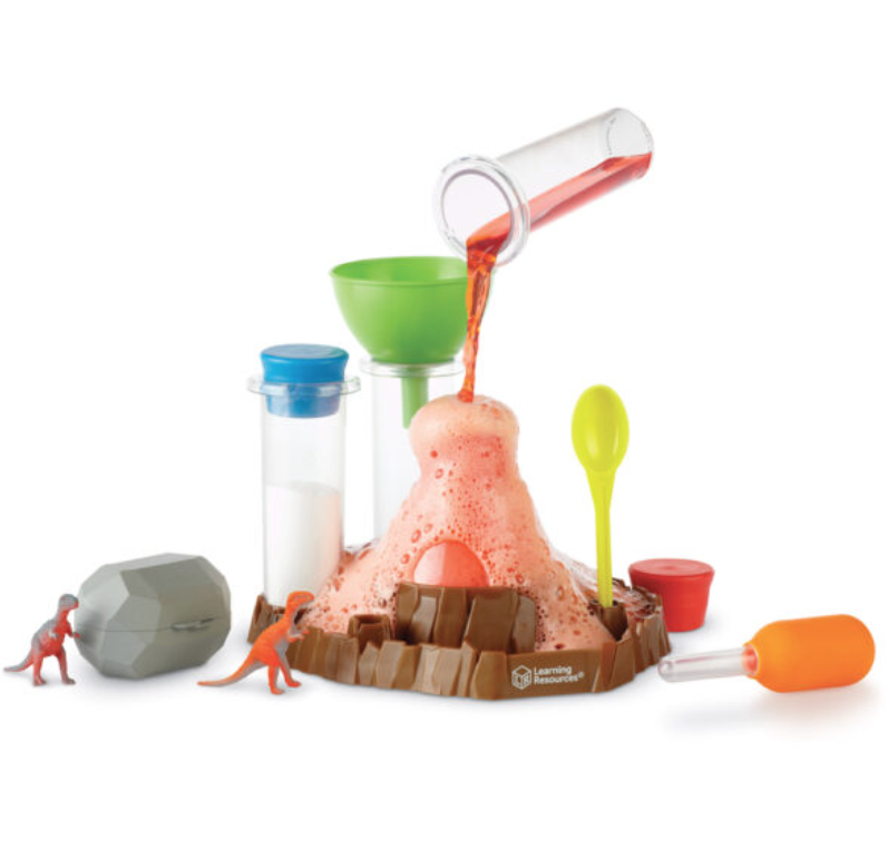 Fizzy Volcano Preschool Lab