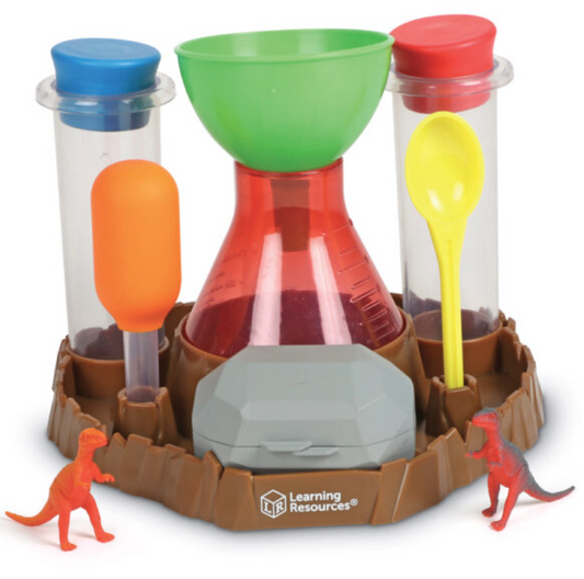 Fizzy Volcano Preschool Lab