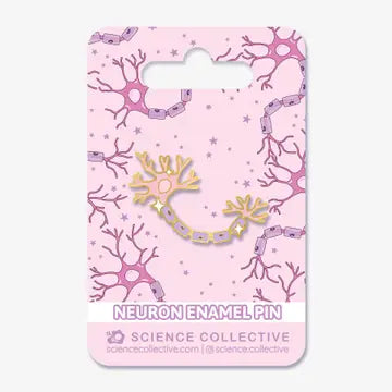 Neuron Enamel Pin