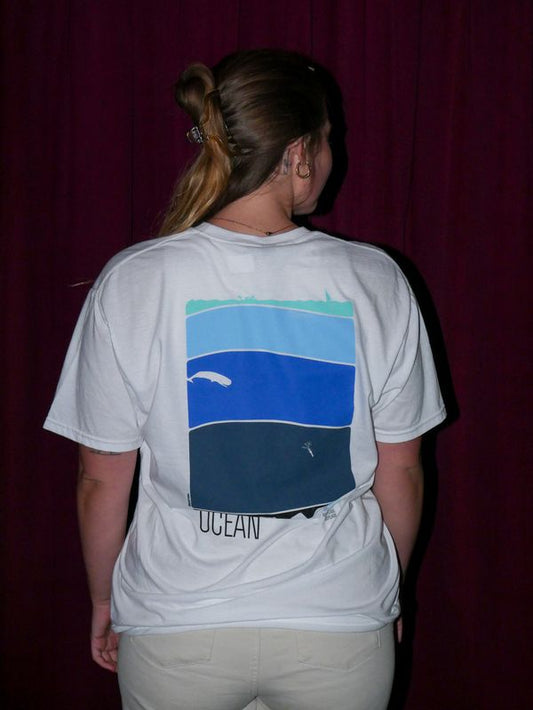 Ocean Print T-Shirt
