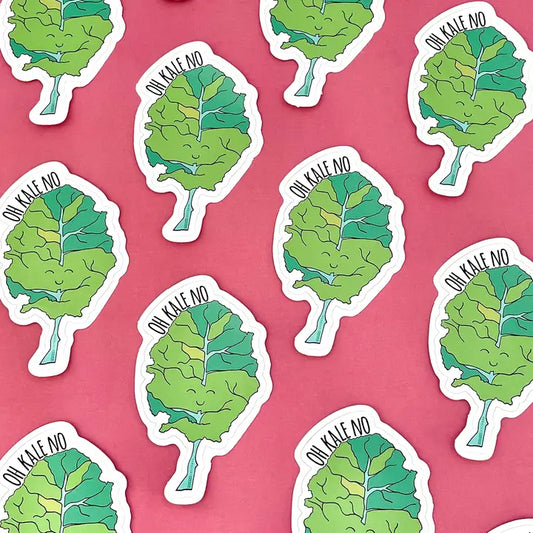 Oh Kale No! Sticker