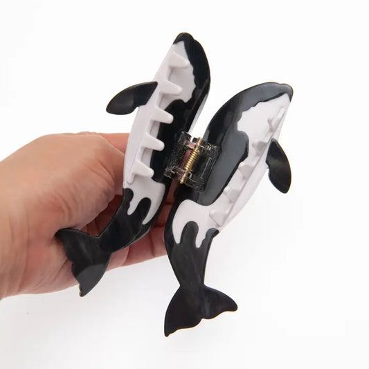 Orca Hair Claw Clip