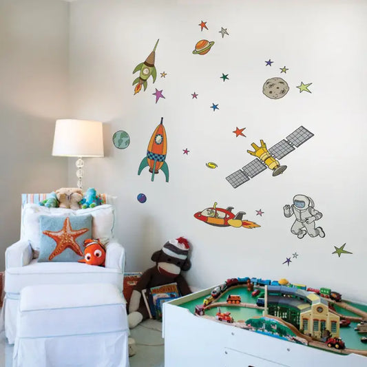 Outer Space Wall Stickers