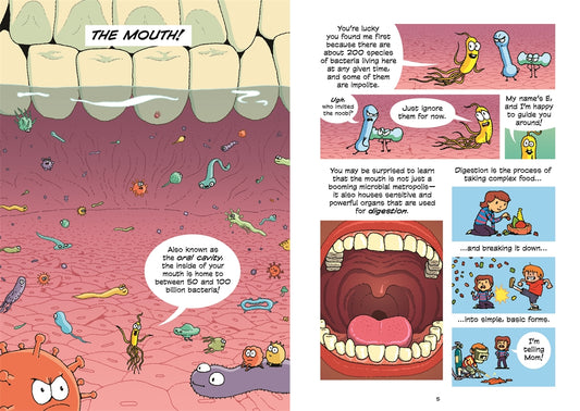 Science Comics Digestive System