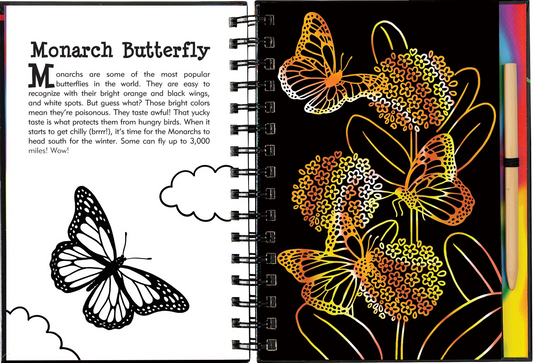 Scratch & Sketch Butterflies