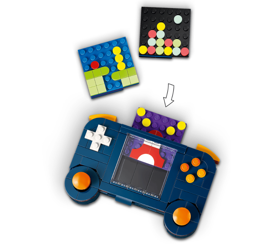 Retro Gaming System LEGO Set