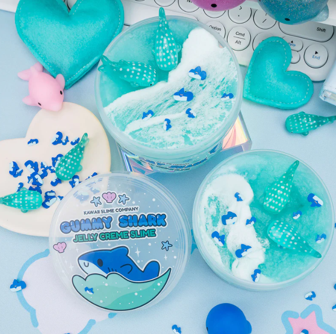 Gummy Shark Jelly Creme Slime