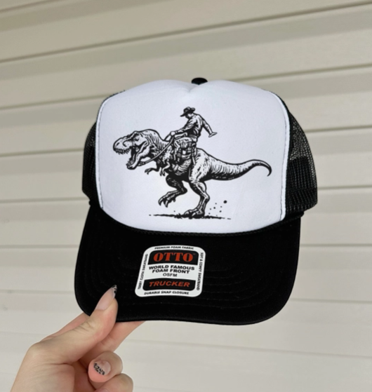 Dino Cowboy Trucker Hat