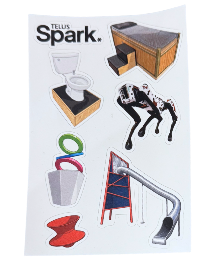 Spark Novelties Sticker Sheet
