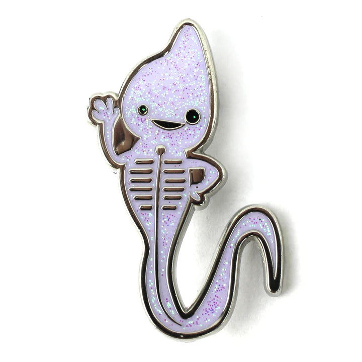 Sparkly Sperm Lapel Pin