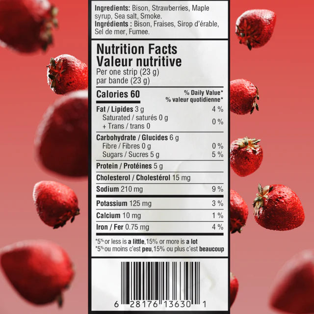 Maple Strawberry Strips