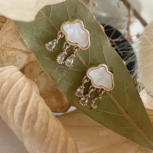 Wilhelm Cloud Drop Earrings