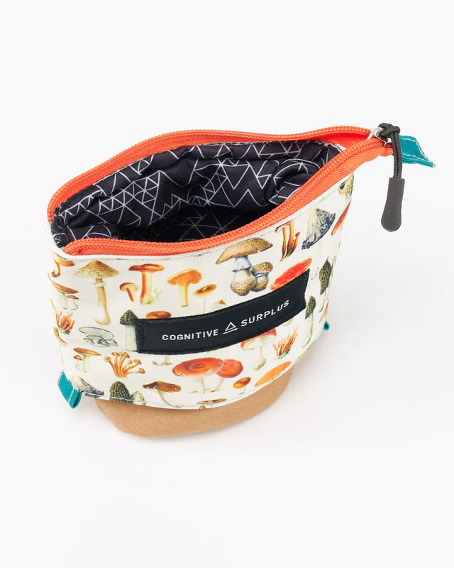 Woodland Mushrooms Zipperbag