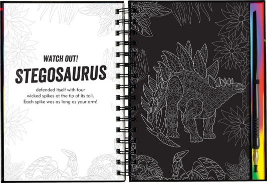Scratch & Sketch Extreme Dinos