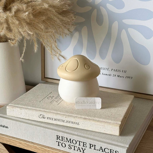 Harvest Scent Mushroom Candle