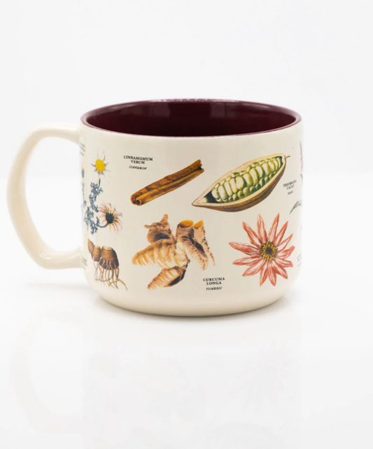 The Botany of Tea 15 oz Ceramic Mug