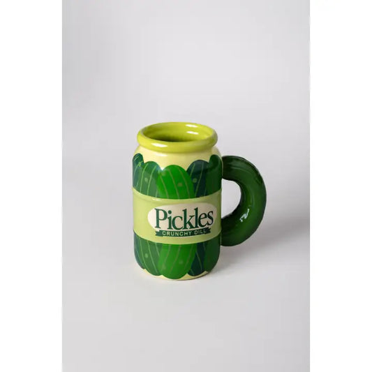 Ceramic Pickle Jar Mug