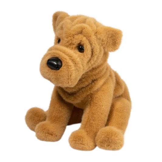Tater the DLux Shar-Pei stuffed animal features a breed specific design that will delight dog lovers of all ages! Wrinkles and rolls of decadently soft plush material depict the familiar appearance of this unique breed.