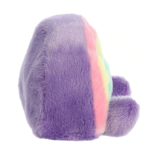 Shining brightly with every color in the rainbow, Vivi is a friend that will show you all the positives and clear skies ahead. Befriend Vivi today. How I was made: I am 5 inches in size. I'm made from high quality materials for a soft, fluffy touch. I hold bean pellets suitable for all ages to ensure my quality and stability.