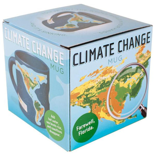 climate change mug unemployed philosopher's guild tea coffee planet-wide catastrophe hot liquid cold beverage 10oz weather mugs color change climate