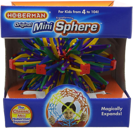 A rainbow of primary colors swirl as you toss and play. Kids want to touch it, adults want to examine it, and everyone wants to play with it. Fascinating expanding ball in bright rainbow colors is a fun toy for indoor and outdoor play! 