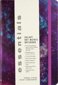 Larger dot matrix notebook is perfect for creative visual planning, bullet journaling, sketching, design work, writing, and more.