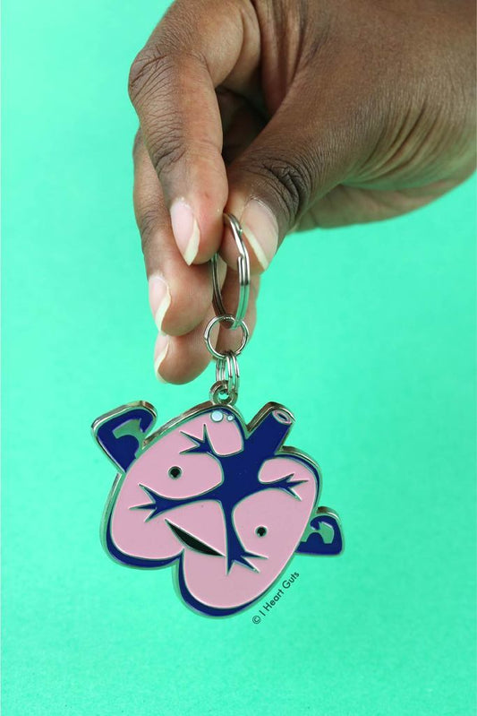 lungs keychain i heart guts organ lovely i lung you metal enamel keychain engraved ziny alloy soft enamel keychains keys blue pink smile organ organs breathe doctor doctors nurse nurses medicine medical students biology biologist