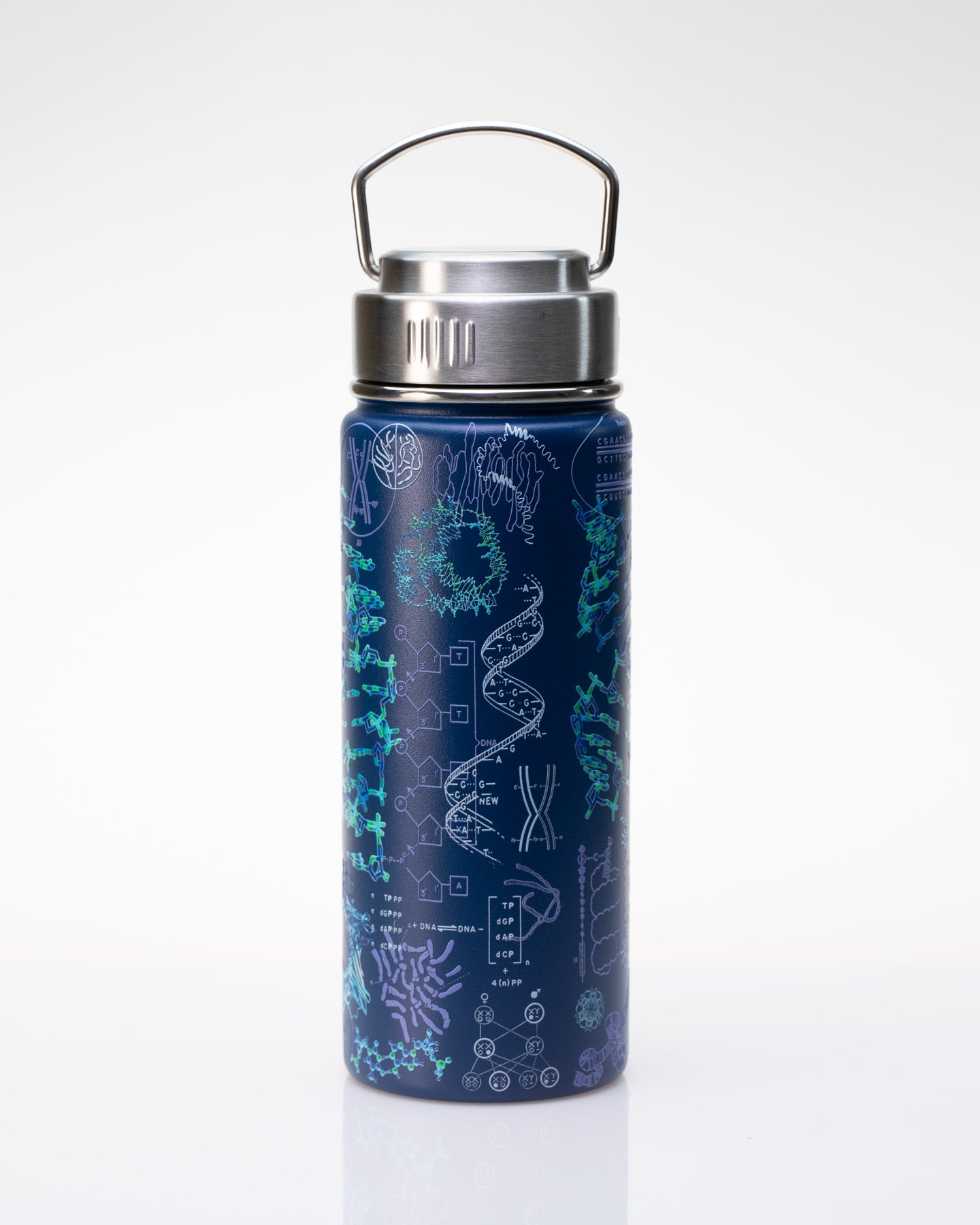This flask is built to go with you anywhere so you can stay hydrated or caffeinated all day long. 