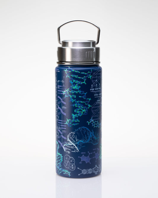 This flask is built to go with you anywhere so you can stay hydrated or caffeinated all day long.