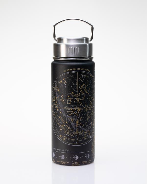 Whether you're heading out to watch the Leonids on a chilly November night, or just enjoy taking your coffee with you wherever you go, this Star Chart Vacuum Flask has got you covered. Let it inspire you to stay out just a little longer to catch that one last shooting star or fuel your next great hypothesis.