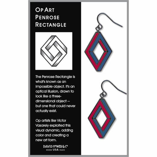 Penrose Rectangle Earrings