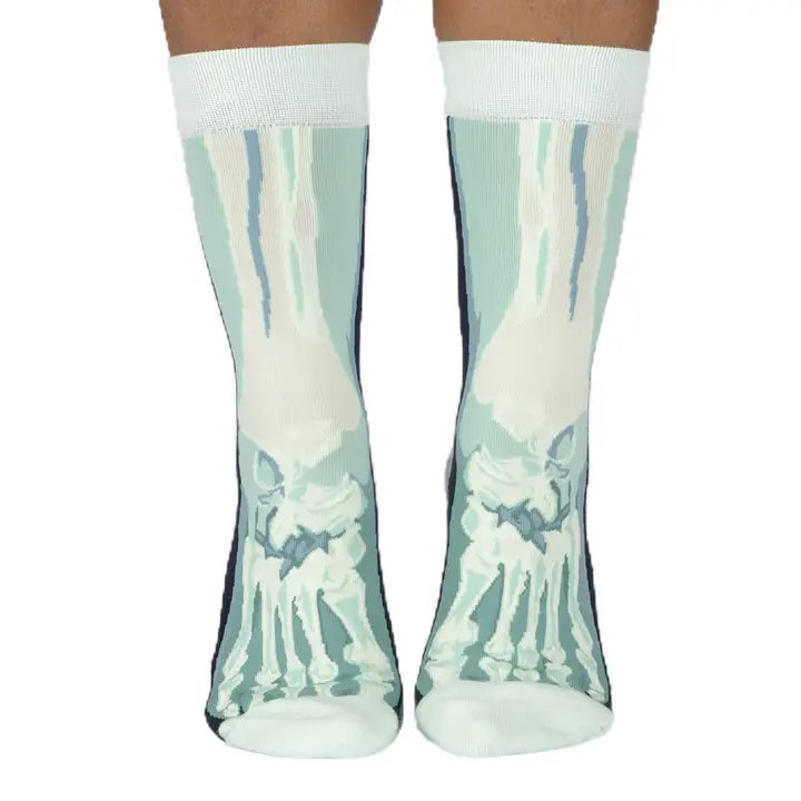 Skeletoes X-Ray Crew Socks