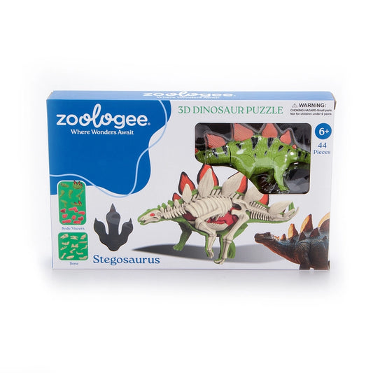 3D Stegosaurus Puzzle