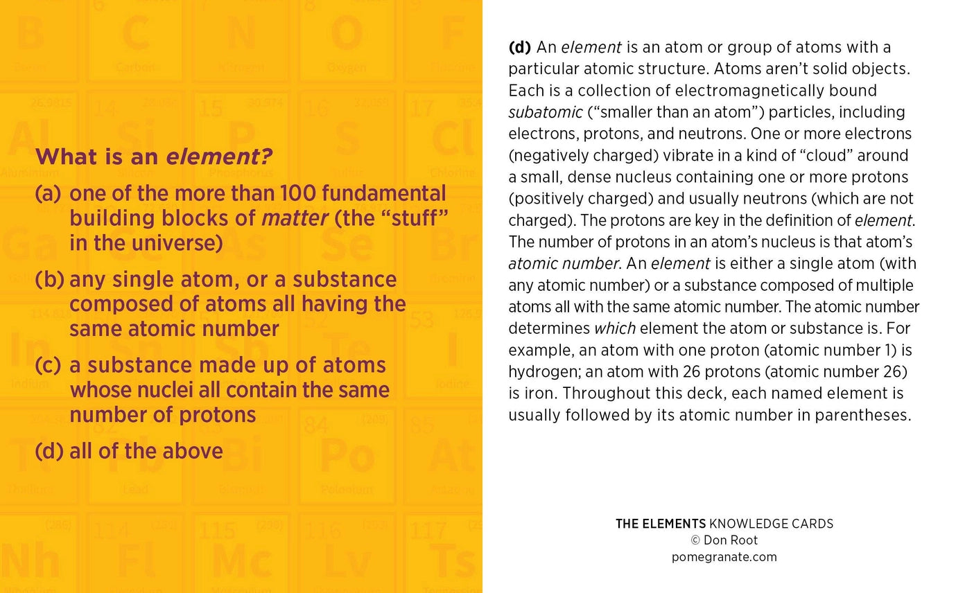 The Elements: Periodic Quiz