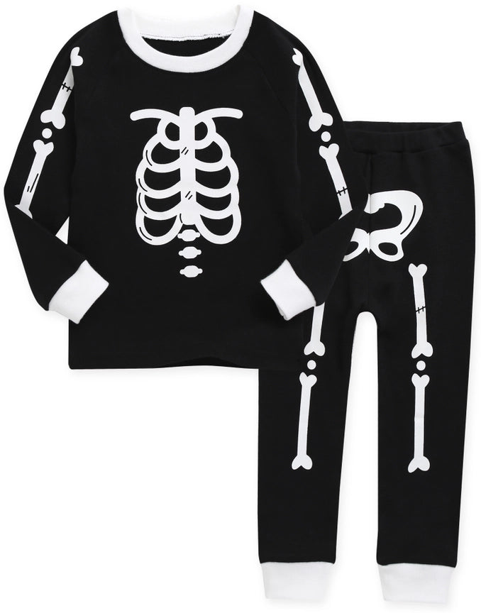 Kids Skeleton PJ Set