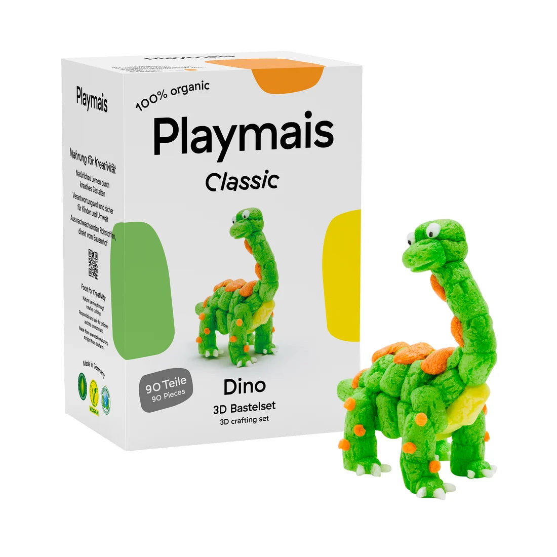 Classic Dino 90pc Playmais