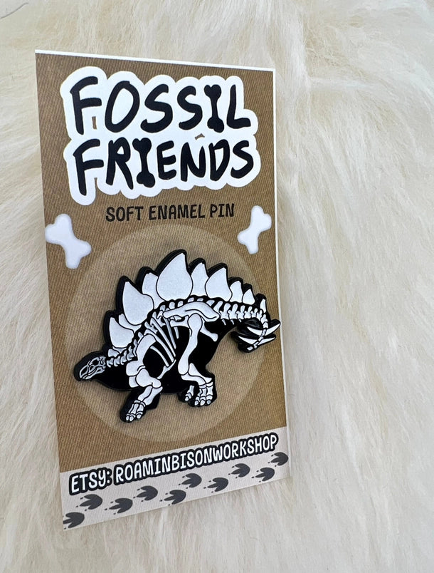 Stegosaurus Soft Enamel Pin