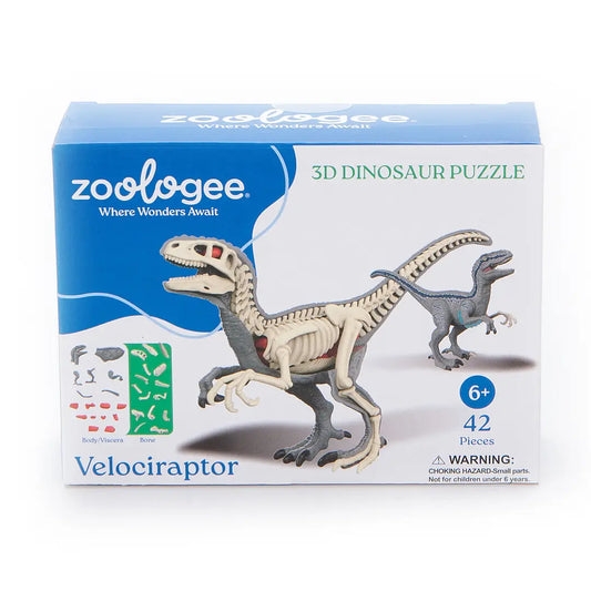 3D Velociraptor Puzzle