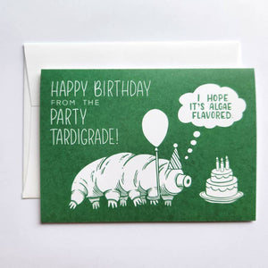 Tardigrade Birthday Card
