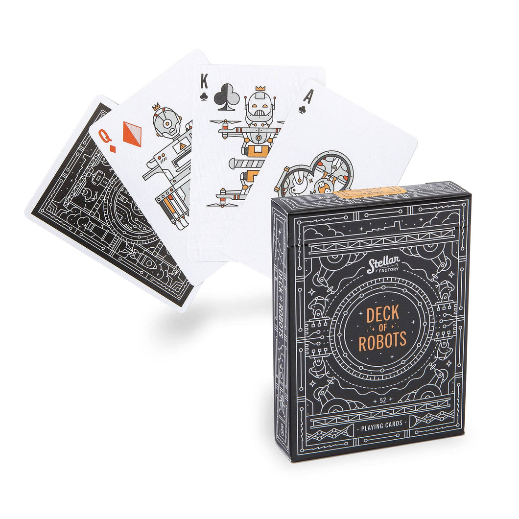 Deck of Robots Playing Cards